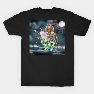 Best friends, fairy, crow and tiger T-Shirt